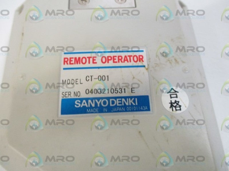 SANYO CT-001 REMOTE OPERATOR  UNMP