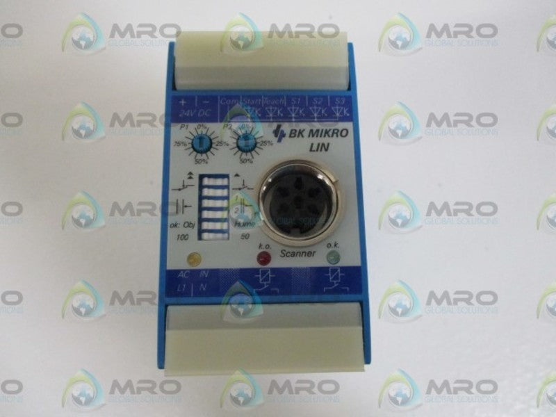 LEUKHARDT SYSTEMS BK MIKRO LIN TIME DELAY RELAY  NSNP
