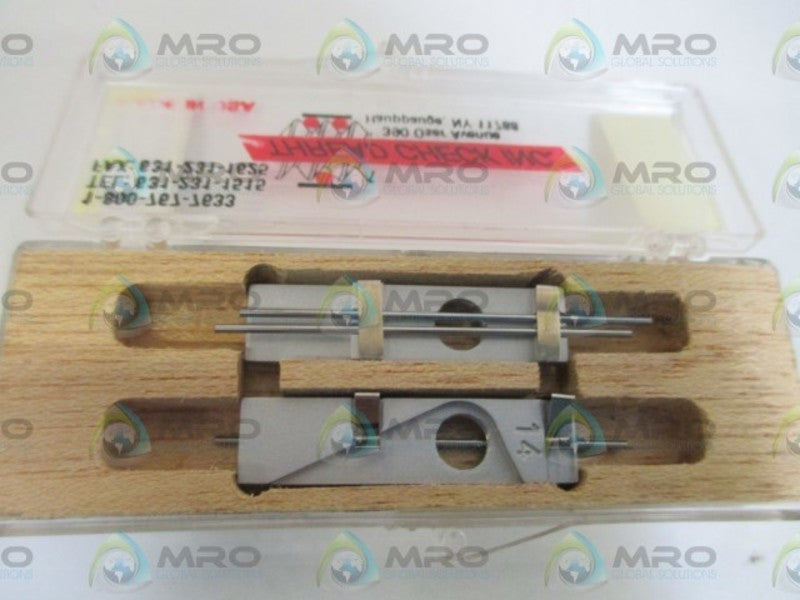 THREAD CHECK INC. Q001-078 THREAD GAGE 14-TPI  ORIGINAL PACKAGE