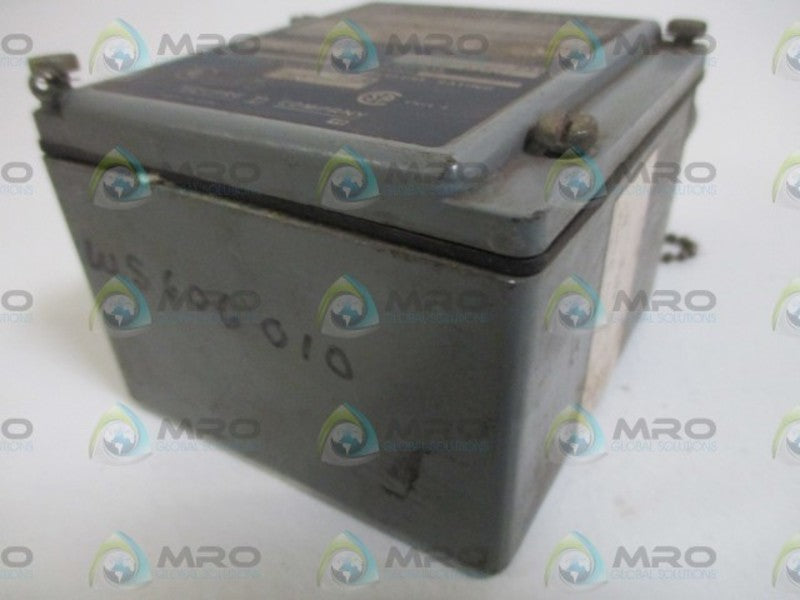 SQUARE D 9012-GDW-2 SER.A PRESSURE SWITCH  UNMP