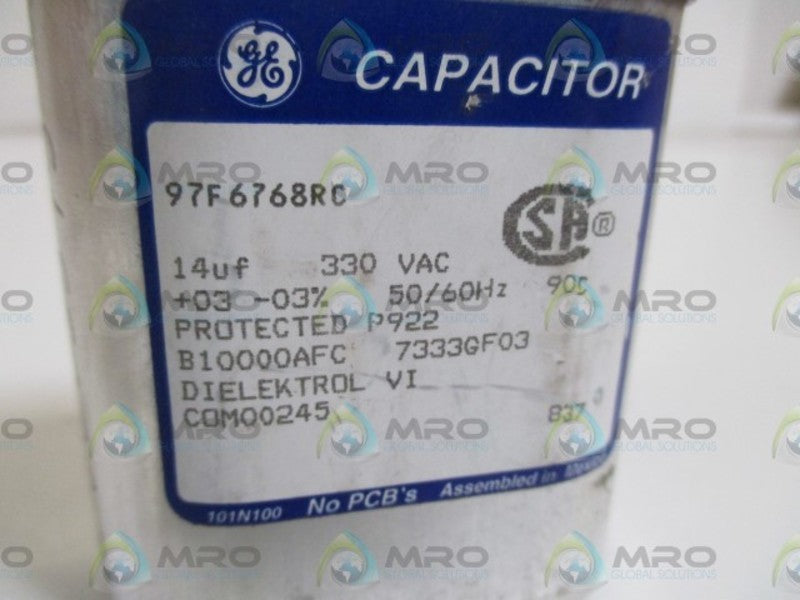 GENERAL ELECTRIC 97F6768RC CAPACITOR  UNMP
