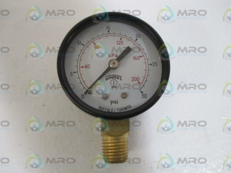 WINTER E199 THERMOGAUGE 0-30PSI  NSMP