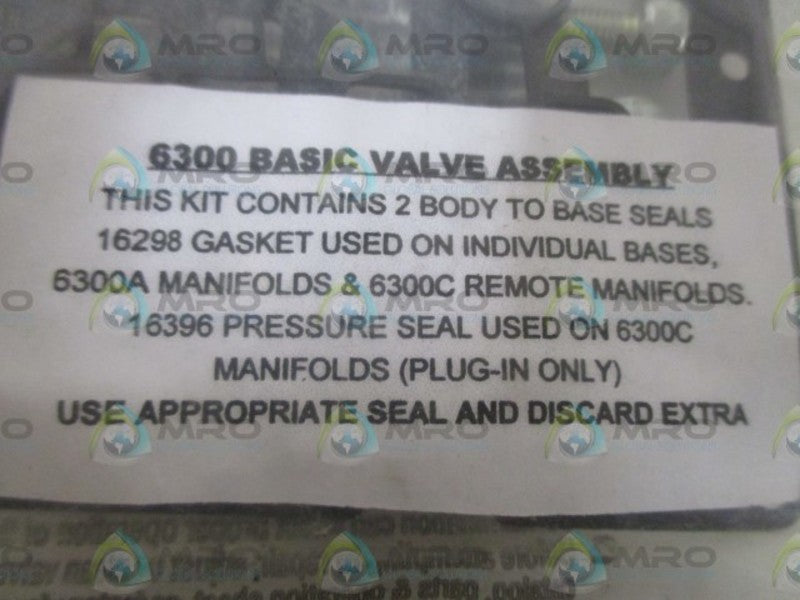 MAC 6300 BASIC VALVE ASSEMBLY  NSMP
