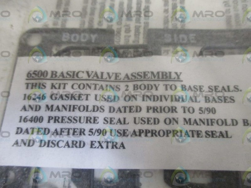 MAC 6500 BASIC VALVE ASSEMBLY  NSMP