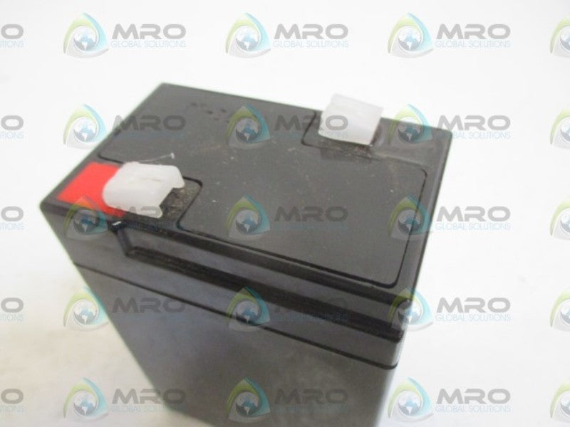 BATTERY CENTER BC-645 SEALED RECHARGEABLE BATTER 6V-4.5AMP HR.NSNP