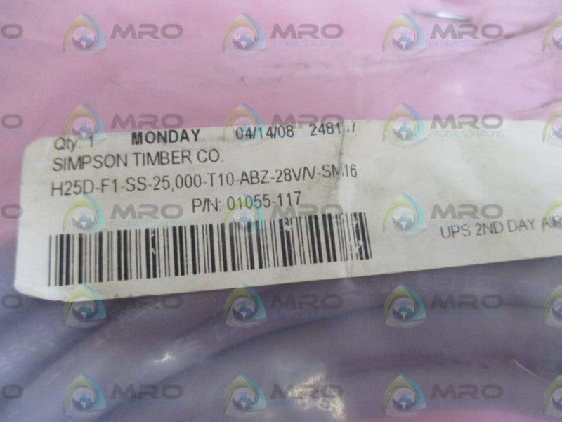 SIMPSON TIMBER CO. 01055-117 CABLE  NSNP IN A BAG