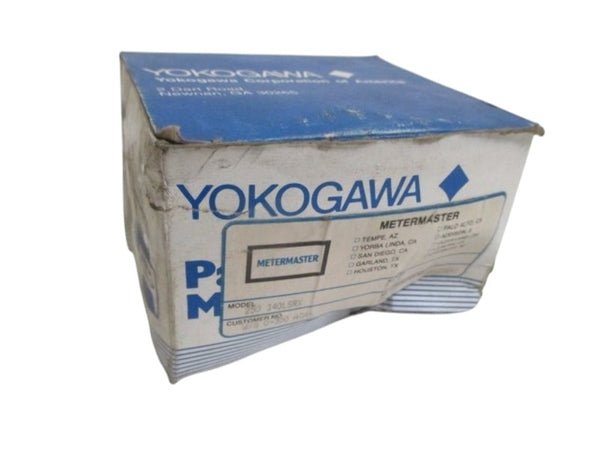 YOKOGAWA 250 340LSRX PANEL METER 0-300 A-C AMPERES  NSMP