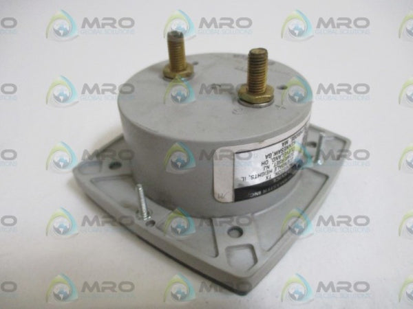 YOKOGAWA 250 340LSRX PANEL METER 0-300 A-C AMPERES  NSMP