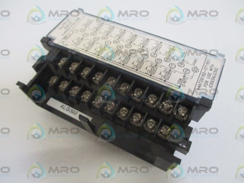 GE FANUC ALG392 I/O TERMINAL BLOCK  NSNP