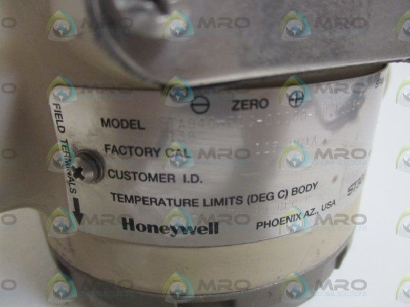 HONEYWELL STA940-F1G-000000-MB.F1D3-6138 PRESSURE TRANSMITTER  NSNP