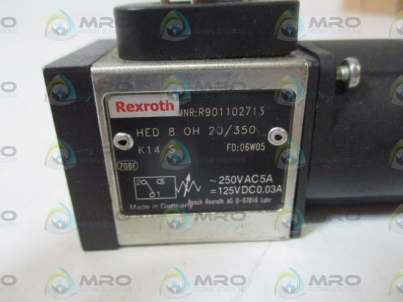 REXROTH HED80H20/350K14S PRESSURE SWITCH  UNMP