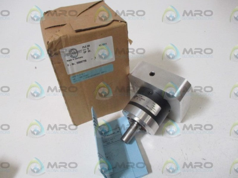 NEUGART PLE60 GEARHEAD MOTOR  NSMP