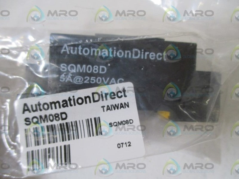 AUTOMATION DIRECT SQM08D RELAY SOCKET * NEW IN FACTORY BAG *