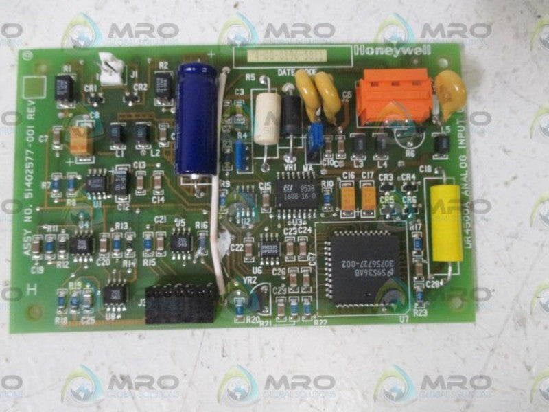 HONEYWELL 4-0G-0196-5811 DR4500A ANALOG INPUT  NSNP