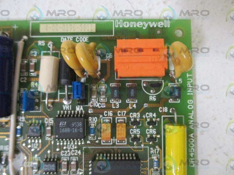HONEYWELL 4-0G-0196-5811 DR4500A ANALOG INPUT  NSNP