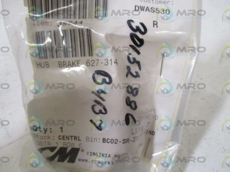 CMWORKS 627-314 HUB BRAKE  NSNP IN A BAG
