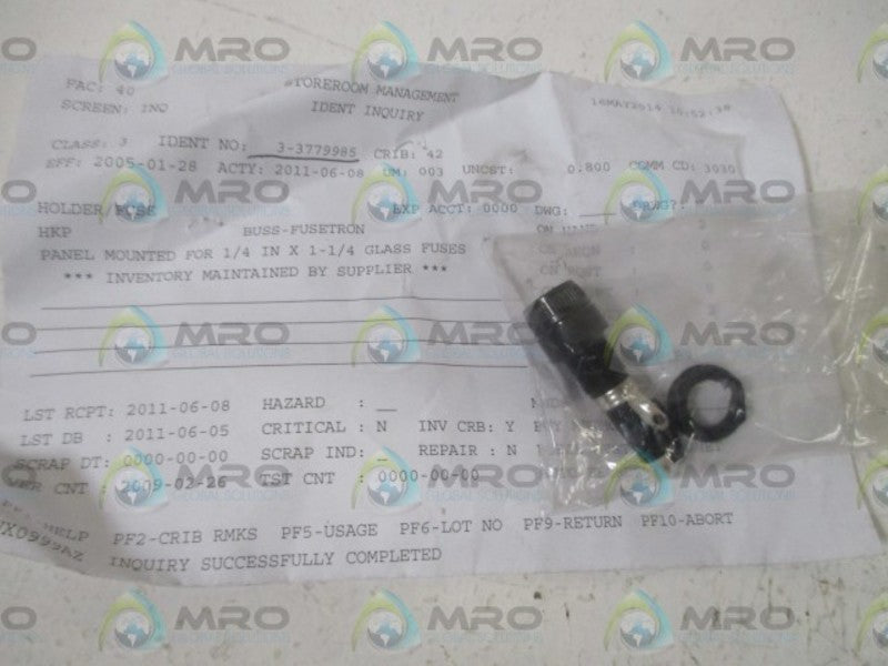 BUSS-FUSETRON 3-3779985 HOLDER/FUSE  NSNP IN A BAG