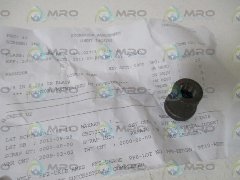 SOURCE PLAN 3-6102773 3/8IN. X 1/4IN. REDUCER  NSNP
