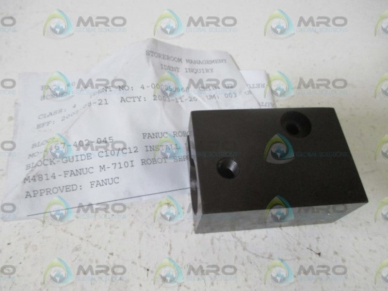 FANUC ROBOTICS MO-4467-402-045 BLOCK  NSNP