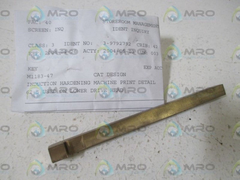 CAT DESIGN M1183-47 KEY  NSNP