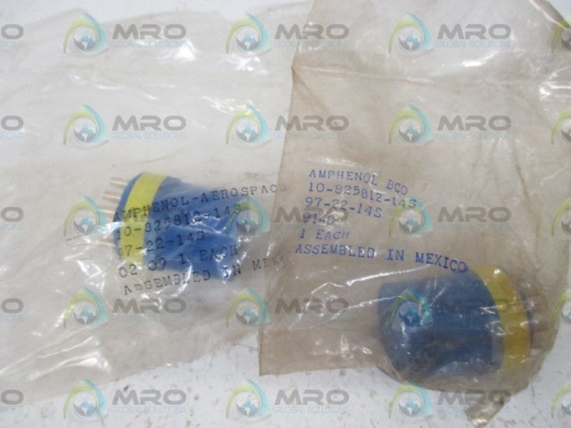 AMPHENOL 10-825812-14S CONNECTOR  NSMP