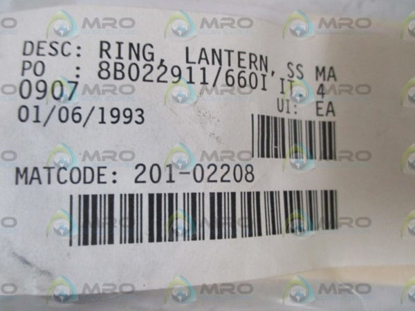 201-02208 RING, LANTERN  NSNP IN A BAG