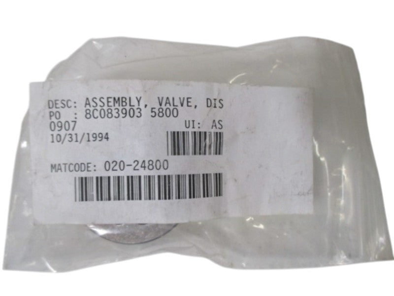 LOT OF 6 020-24800 VALVE ASSEMBLY NSNP IN A BAG
