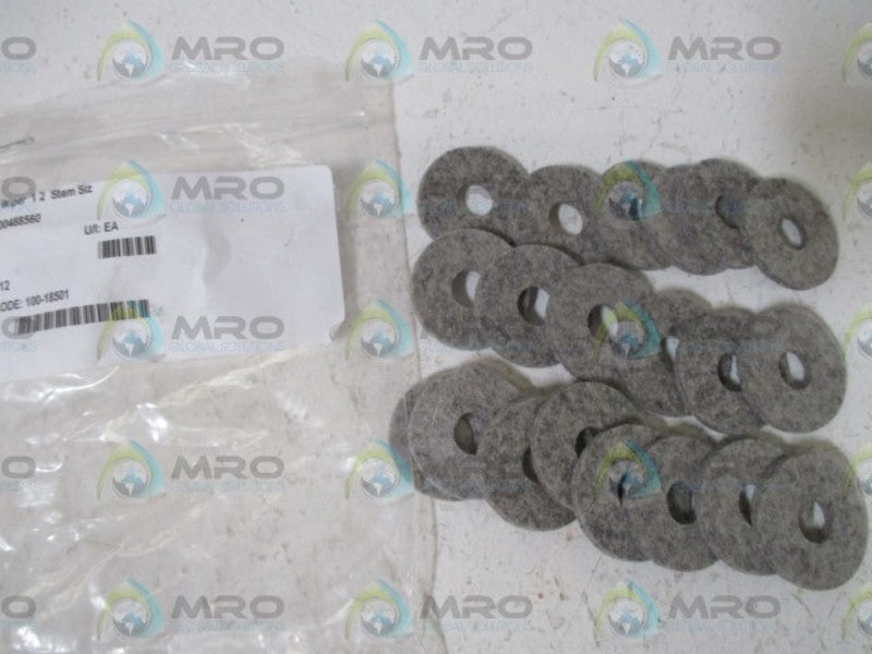 LOT OF 20 100-18501 WIPER NSNP IN A BAG