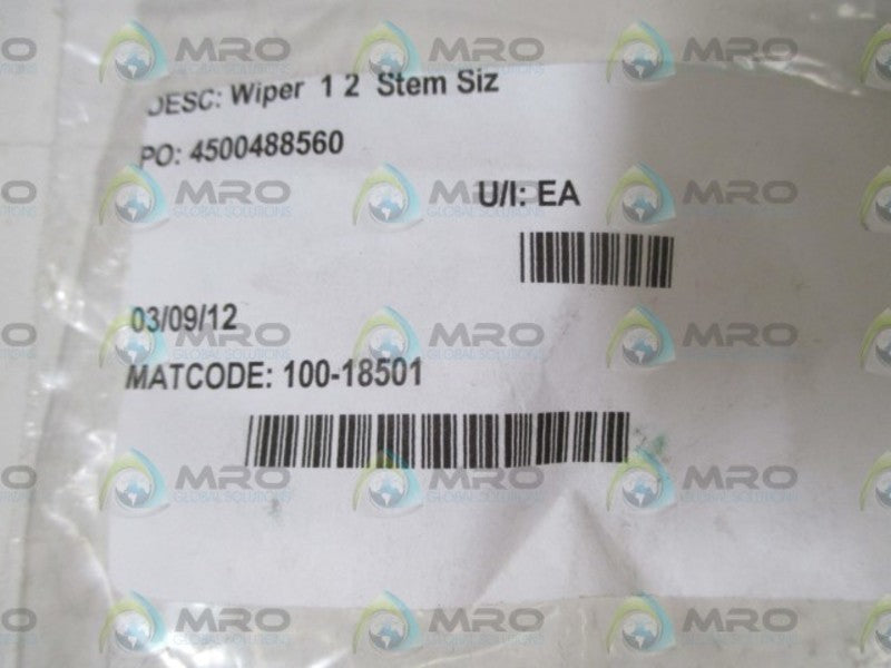 LOT OF 20 100-18501 WIPER NSNP IN A BAG