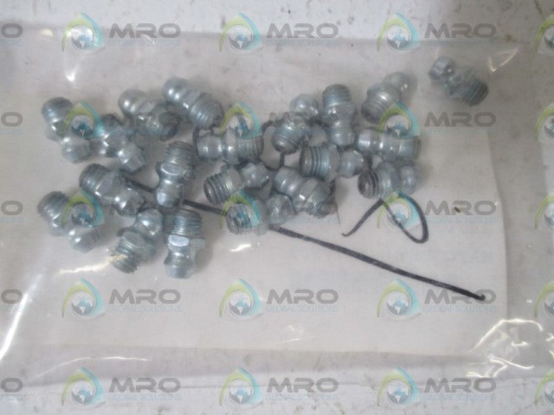 LOT OF 20 061-77901 FITTING, GREASE, 1/4" NSNP IN A BAG