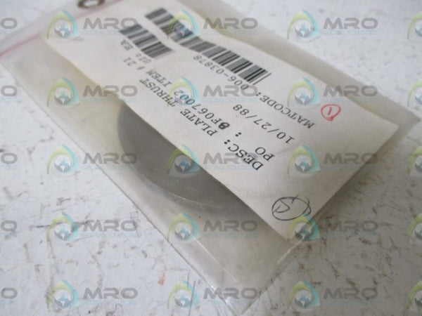 006-03878 PLATE COMPRESSIR  NSNP IN A BAG