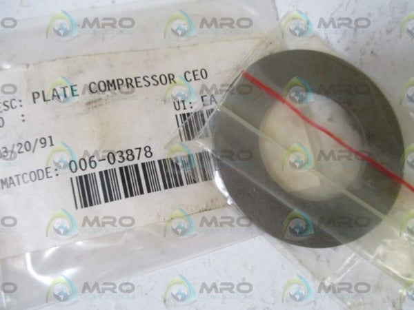 006-03878 PLATE COMPRESSIR  NSNP IN A BAG