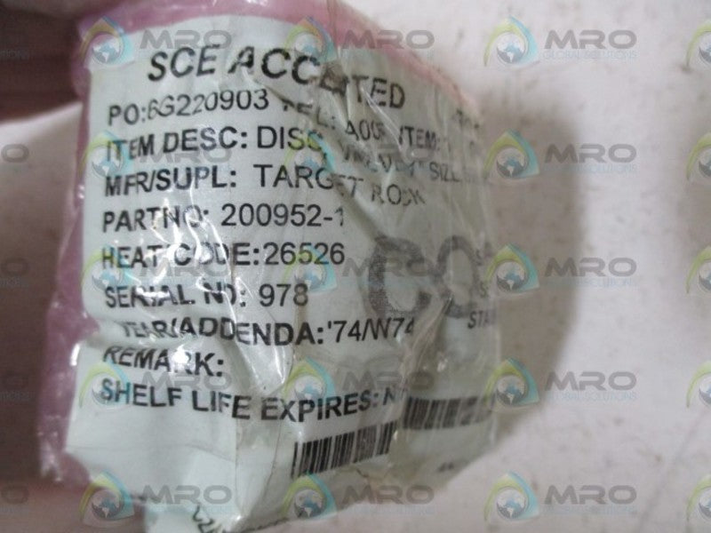 SCE RSO-1073-00-00 DISC VALVE  NSNP