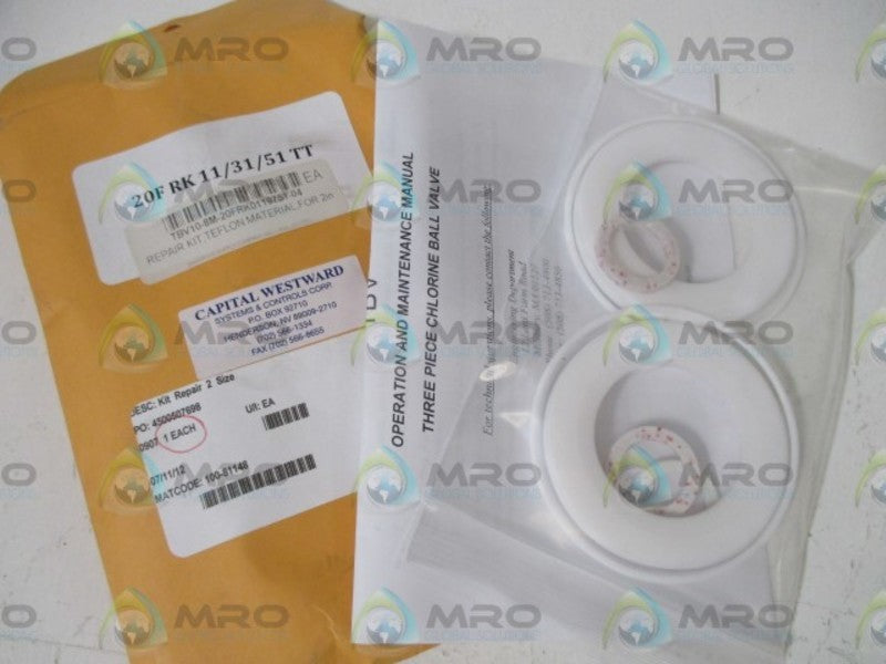 CAPITAL WESTWARD 20FRK11/31/51TT REPAIR KIT  ORIGINAL PACKAGE