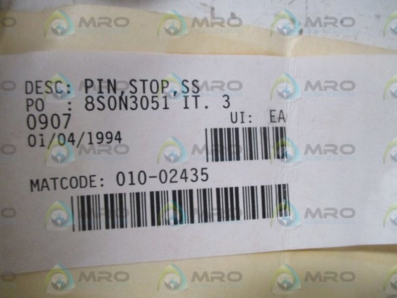 010-02435 PIN, STOP  NSNP