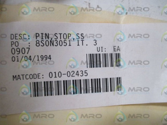 010-02435 PIN, STOP  NSNP