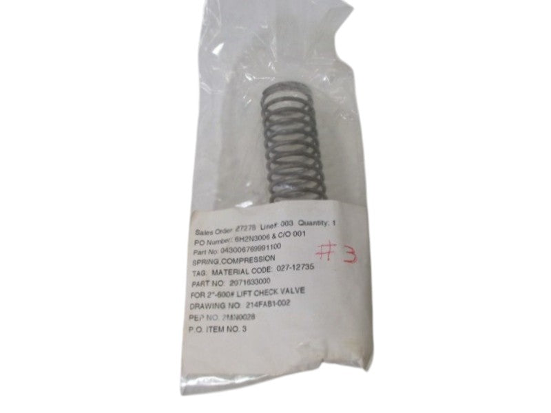043006769991100 SPRING COMPRESSOR  NSNP IN A BAG