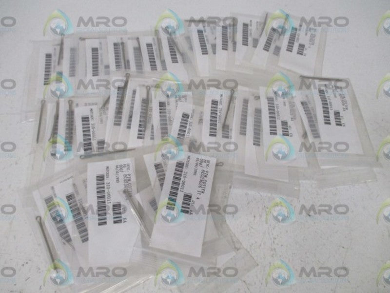 LOT OF 36 310-00011 PIN, COTTER NW IN  A BAG