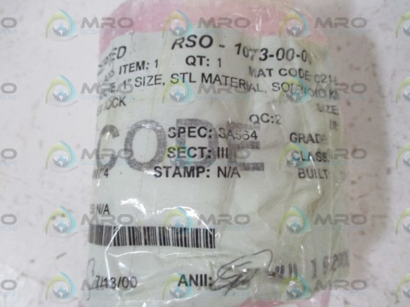 SCE RSO-1073-00-00 DISC VALVE 1"  NSNP
