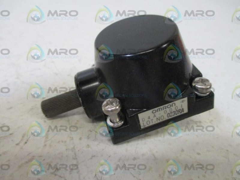 OMRON D4A-0001 LIMIT SWITCH  UNMP