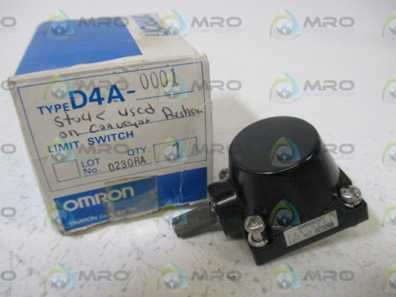 OMRON D4A-0001 LIMIT SWITCH  UNMP