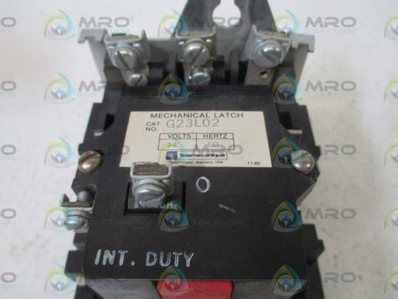 TELEMECANIQUE A123B CONTACTOR 24V  UNMP