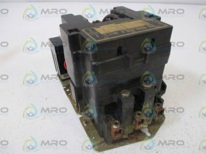 SQUARE D 8536-SEO1 STARTER 120V (AS PICTURED)  UNMP