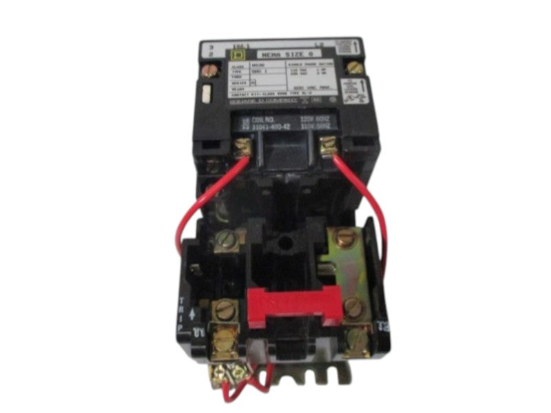 SQUARE D 8536-SBO1 STARTER 120V   UNMP