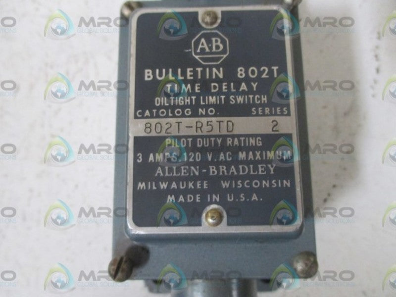 INDUSTRIAL SPARE PART 802T-R5TD SER.A LIMIT SWITCH  UNMP