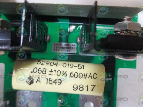 SQUARE D 52012-630-50 PC BOARD SNUBBER  NSNP