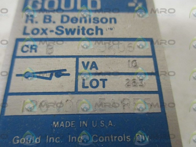R.B.DENISON CRB JK06 LIMIT SWITCH  NSMP