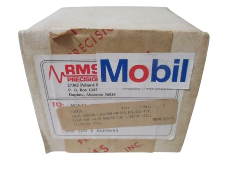 WILSON-SNYDER 08-800-434 VALVE ASSEMBLY  NSMP