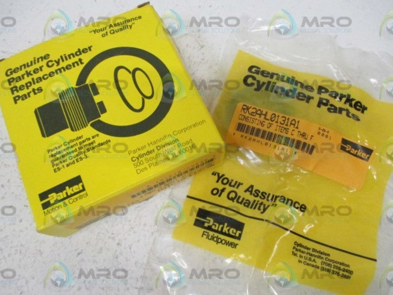 PARKER RK2AHL0131A1 COSISTING OF ITMES C THRU F  NSMP