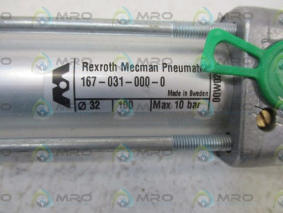 REXROTH 167-031-000-0 PNEUMATIC CYLINDER  NSNP OUT OF BOX